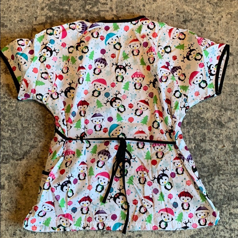 Penguin Scrub Top - Picture 2 of 2